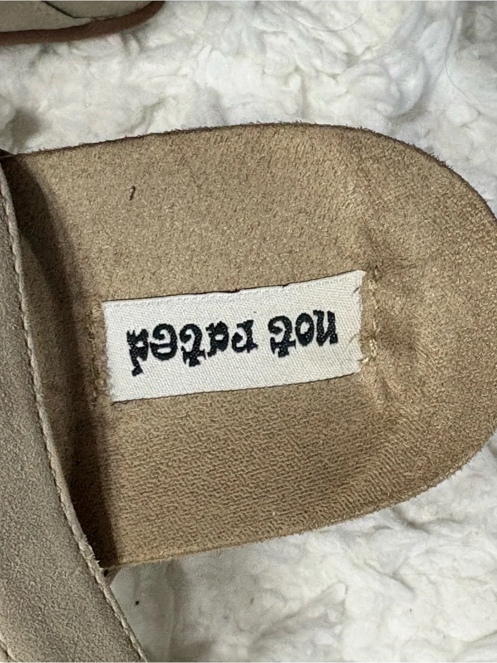 Not Rated Neutral Beige & Taupe Double-Strap Slide Sandals